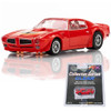 AFX 22097 Mega-G+ 1973 Pontiac Firebird Trans Am Red HO Slot Car