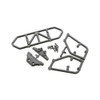RPM 80122 Rear Bumper Black Slash 4x4