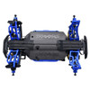 GPM Alum 7075 Alloy Rear Upper Suspension Arms Blue for Traxxas 1/16 Mini Maxx