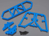 RPM 80125 Rear Bumper Blue Slash 4x4