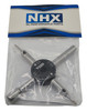 NHX RC 4-in-1 Multi Cross Nut (5.5/8.0) & Hex (1.5/2.0) Wrench Black (1Pc)