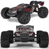 ARRMA ARA8708V6T1 1/8 KRATON 6S EXB 4X4 RTR Brushless Monster Truck, Black