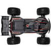ARRMA ARA8708V6T1 1/8 KRATON 6S EXB 4X4 RTR Brushless Monster Truck, Black