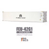 Orlandoo Hunter FEU-42G1 1/32 40-FT Container Assembly Kit for OH32T01 SCANIA R650