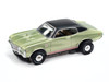 Auto World Thunderjet 1972 Buick GS (Green) HO Scale Slot Car