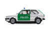 Scalextric C4572 Volkswagen Golf MK1 - Polizei Edition - 1/32 Slot Car