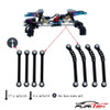 Furitek Aluminum Stock Clearance Links Set for FCX24 - Black