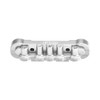 GPM Aluminum 7075 Alloy Front Lower Suspension Mount Silver for 1/8 KRATON 6S EXB