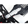 GPM Aluminum 7075 Alloy Rear Chassis Skid Plate Brace Black for 1/8 KRATON 6S
