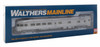 Walthers 910-30350 85' Budd Observation Unlettered RTR Passenger Car HO Scale