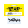 Yeah Racing YA-0690BK Micro Fender Screw 1.2 x 5mm (50pcs) : RC Drift Body