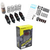 Yeah Racing DBB-1055BK QUTUS Slider 55mm Damper Shock Set (4) : 1/10 RC Drift Car Black