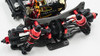 Yeah Racing DBB-1055BK QUTUS Slider 55mm Damper Shock Set (4) : 1/10 RC Drift Car Black