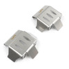 Yeah Racing EMED-001 Stainless Steel Front / Rear Diff Protector : Element 1/10 Enduro