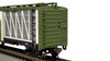 Bachmann 15902 Live Poultry Transportation Co. #251 (with Chickens) HO Scale