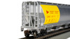 Bachmann 73807 Cylindrical Grain Hopper w/Flashing End of Train Device - Gov. of Canada #108175 HO Scale