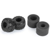 Pro-Line PRO1026500 1/18 Dreadnaught 1.25"/1.75" F/R MT Tires (2) for Mini LMT