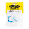 Yeah Racing TATT-081BU Aluminum Front C Hub Set for Tamiya TT-02 Type-SRX
