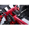 GPM Aluminum 7075 Alloy Rear Center Brace Mount Red for 1/8 KRATON 6S