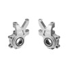 GPM Aluminum Front Oversized Steering Blocks Silver for Traxxas Pro Scale Sand Car