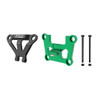 GPM Alum Front Bulkhead Mount Strengthen & Front Bumper Support Mount Green for 1/16 Mini Maxx