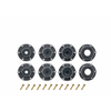 Louise R/C MT-Uphill 1/10 MT Soft Tires w/12/14/17mm Removable Hex Black (2) Maxx