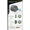 Louise R/C MT-Uphill 1/8 MT Soft Tires 0" & 1/2" Offset, 17mm Removable Hex Black (2)