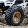 Louise R/C - CR-Uphill F/R 1/18, 1/24 1.0" Crawler Tires Super Soft w/Black Rim (2)