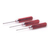 Dynamite DYN2904 Machined Hex Driver Metric Set Red 1.5, 2, & 2.5mm