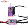 Furitek Microboost 2S Lipo 25A/50A Brushless ESC w/Display LCD for 1/24 1/28 Purple