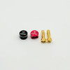 Furitek FUR-2678 LowPro Bullet Plug Grips w/ 4mm Bullets (Black/Red)