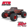 ARRMA ARA3537T1 1/10 QUAKE 223S DSC 2WD RTR Brushless Monster Truck, Red