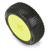 Pro-Line PRO1031712 1/14 Hole Shot 3.0 F/R Tire MTD 12mm Yellow Wheels (4) Typhon GROM