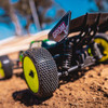 Pro-Line PRO1031712 1/14 Hole Shot 3.0 F/R Tire MTD 12mm Yellow Wheels (4) Typhon GROM