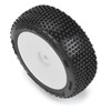 Pro-Line PRO1031713 1/14 Hole Shot 3.0 F/R Tire MTD 12mm White Wheels (4) Typhon GROM