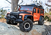 Traxxas 8011A Land Rover Defender Adventure Edition Body Orange: TRX-4