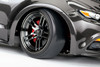 Traxxas 8378 Front & Rear 1.9" Tires/Wheels Black/Chrome : 4-Tec 2.0 AWD Chassis