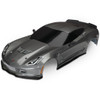 Traxxas 8386A Chevrolet Corvette Z06 Graphite Painted Body Decals Applied : 4-Tec / Ford GT