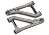 Traxxas 8531X Suspension Arms Upper Left & Right Blk/Chr : Unlimited Desert Racer UDR