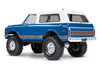 Traxxas 9111X K/5 1972 Chevrolet Blazer Blue Body Kit : TRX-4