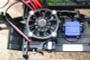 GPM Aluminum Motor Cooling Fan w/ Easy Switch (12Pcs) Set Black : TRX-4 / TRX-6