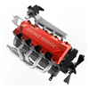 Toyan Motor FS-L400 BGC 14CC DIY 4 Stroke 4 Cylinder RC Gasoline Engine Kit