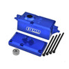 GPM Aluminum 7075 Servo Protective Cover Blue for Traxxas X-Maxx / XRT