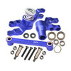 GPM Aluminum 7075-T6 Front Steering Assembly Blue for 1/10 Maxx / 1/8 Maxx Slash