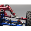 GPM Aluminum 7075-T6 + Stainless Steel Rear Camber Links Black for Arrma 1/8 Talion