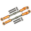 GPM Aluminum + Stainless Steel Rear Upper Arm Tie Rod Orange : ARRMA 1/8 Kraton 6S