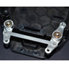 GPM Racing Aluminum Steering Assembly w/ Bearings Black : Tamiya DF-01 / TA01/02