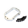GPM Racing Aluminum Servo Mount Silver : 1/10 Tamiya DT-03
