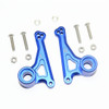 GPM Racing Aluminum Front Rocker Arm Set Blue : Traxxas E-Revo VXL 2.0