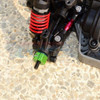GPM Aluminum Hex Adapters 9mm Thick Red for Traxxas Ford GT 4-Tec 2.0 / 3.0